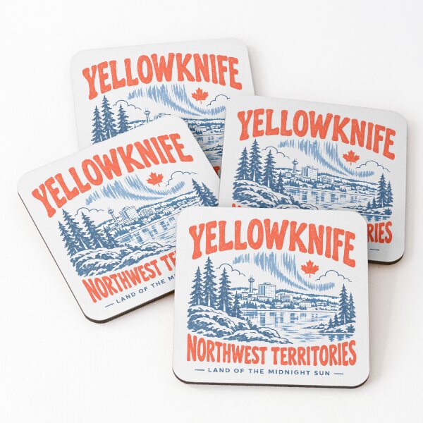 Item preview, Yellowknife Retro City designed and sold by HowToCanadian.