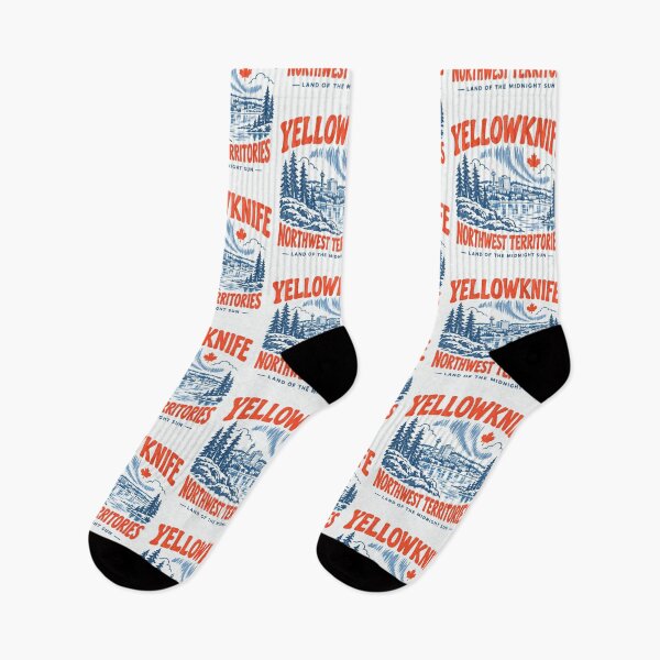 Item preview, Yellowknife Retro City designed and sold by HowToCanadian.