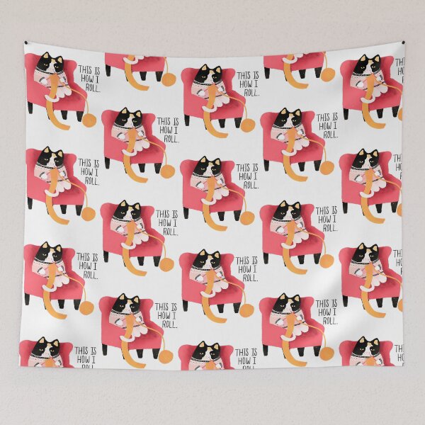 Artikelvorschau, Strickende Katze entworfen und verkauft von mismesss.