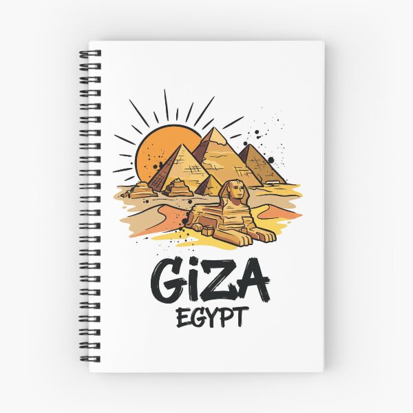 Item preview, Pyramids of Giza Egypt Ancient Art Print designed and sold by Merch by Das Design Studio.