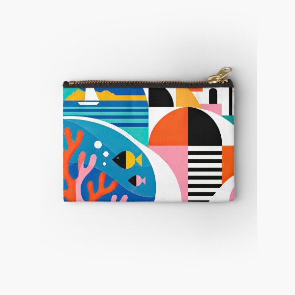 Item preview, Colorful abstract travel poster celebrating Sharm El Sheikh, designed and sold by ckybe.