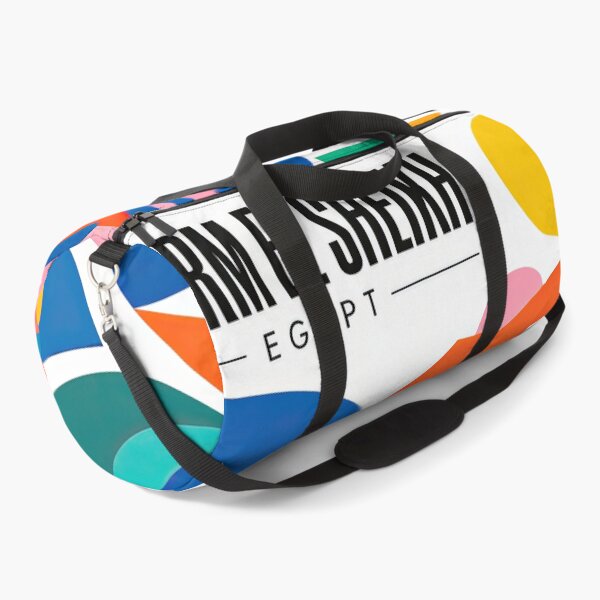 Item preview, Colorful abstract travel poster celebrating Sharm El Sheikh, designed and sold by ckybe.