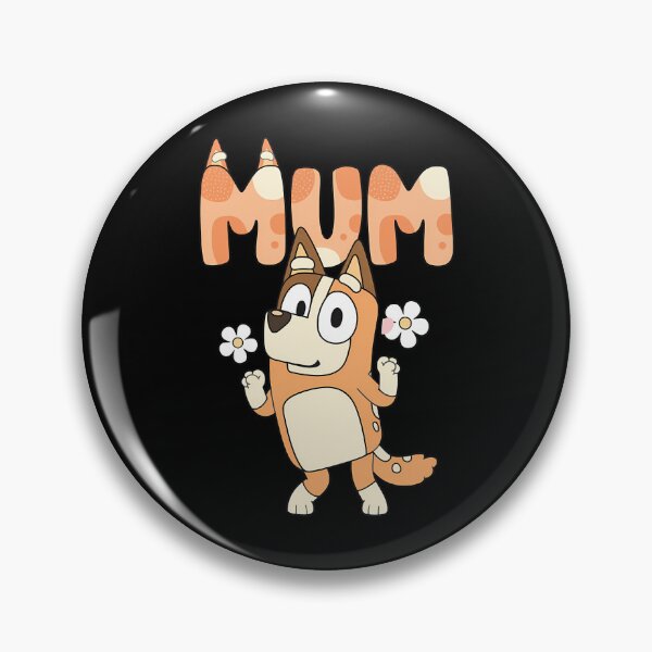 Item preview, Cartoon Dog Mum Flowers Wording designed and sold by AnderAuer.