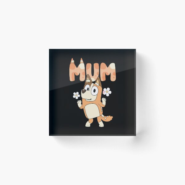 Item preview, Cartoon Dog Mum Flowers Wording designed and sold by AnderAuer.