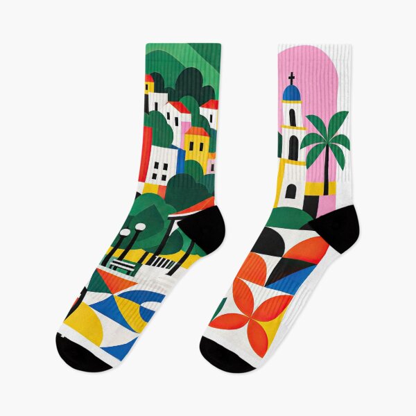 Item preview, Colorful illustrated poster of Coluterpeque featuring Salvadoran designed and sold by ckybe.
