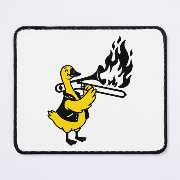 Item preview, Goose with a trombone designed and sold by Surprised Hen.
