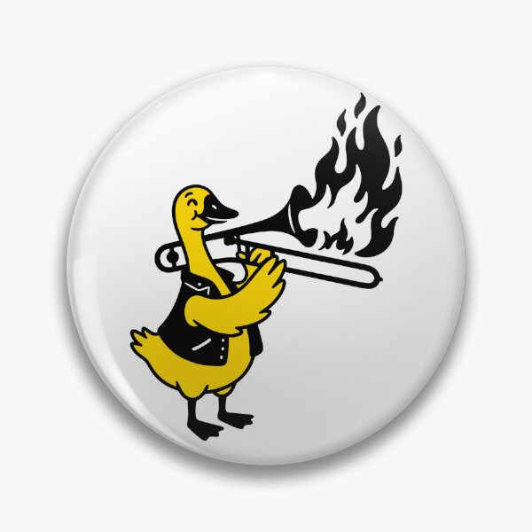 Item preview, Goose with a trombone designed and sold by Surprised Hen.