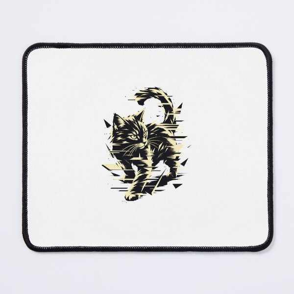 Item preview, Glitch Cat Walking Art designed and sold by SoyLamderma.