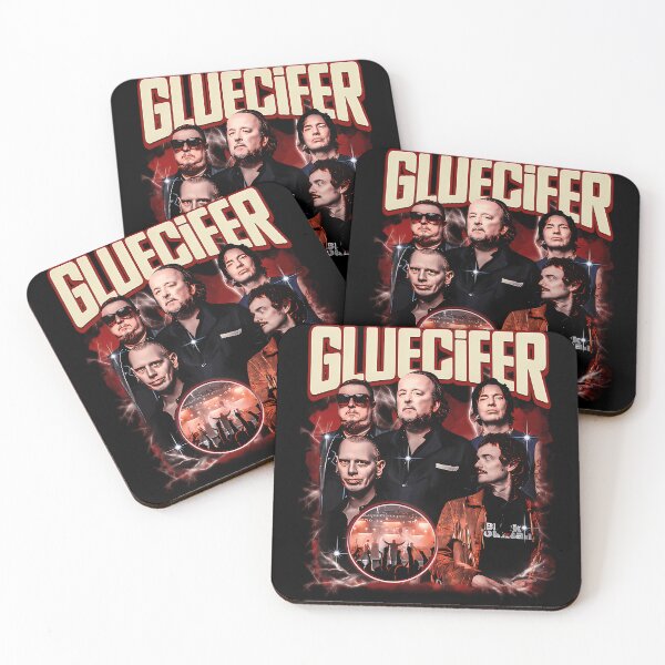 Item preview, G L U E C I F E R Norwegian Hard Rock Band designed and sold by dezelltara0.