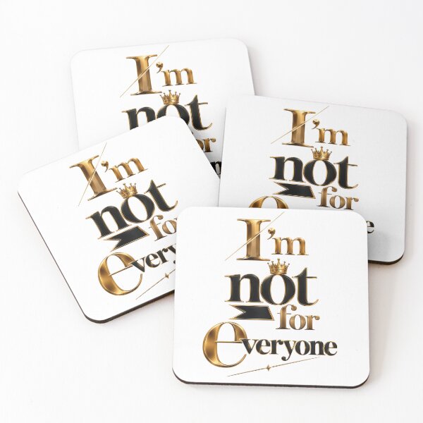 Item preview, I'm Not For Everyone designed and sold by KLERIKSTORE.