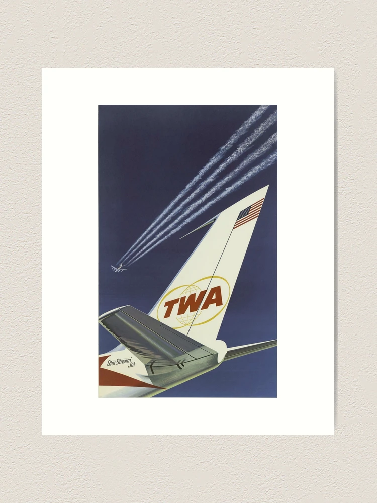 1960's TWA Travel Poster