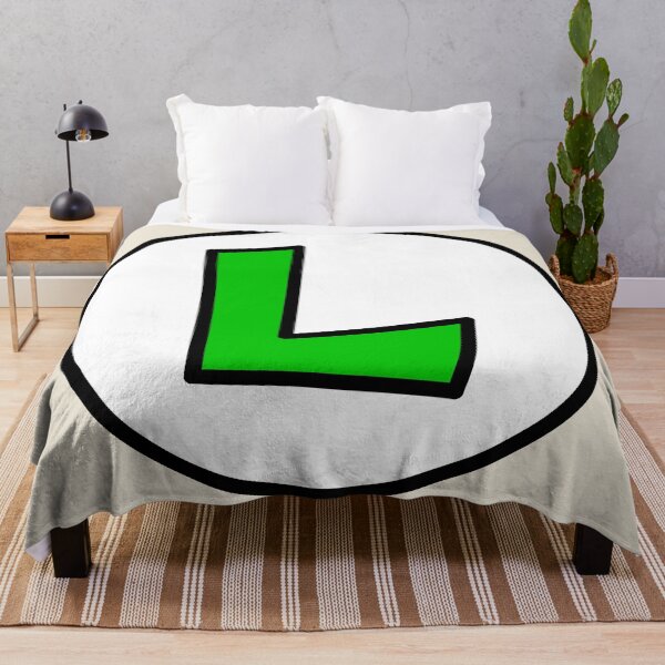 Item preview, Luigi Logo – Super Mario Gamer designed and sold by Shiningsticker8.