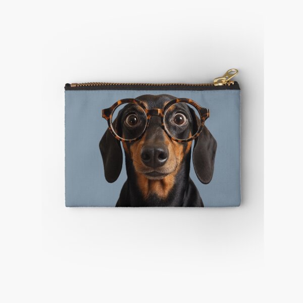 Item preview, Cute Nerd Dachshund Puppy designed and sold by chicworld2026.