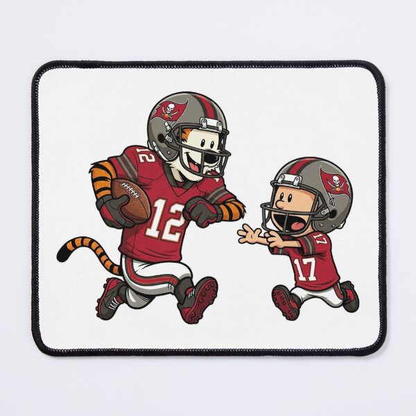 Item preview, Calvin And Hobbes Playing Football Fan Tampa Bay Team designed and sold by DamianRoy88.