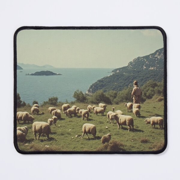 Item preview, Sheep on pasture in Dalmatia designed and sold by Creative artist shop.