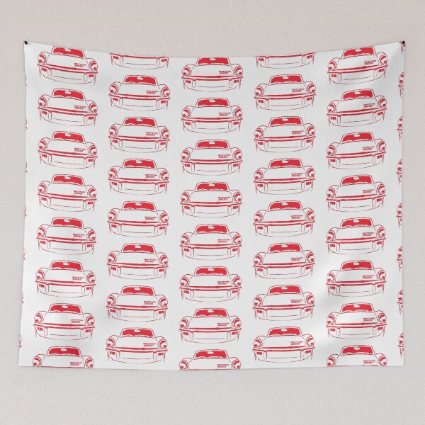 Item preview, Triumph Spitfire 1970s British classic sports car sketch red designed and sold by soitwouldseem.
