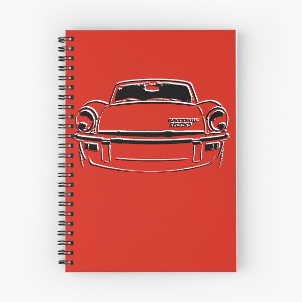 Item preview, Triumph Spitfire 1970s British classic sports car sketch black-white designed and sold by soitwouldseem.
