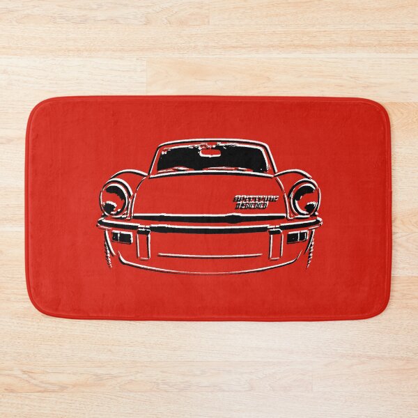 Item preview, Triumph Spitfire 1970s British classic sports car sketch black-white designed and sold by soitwouldseem.