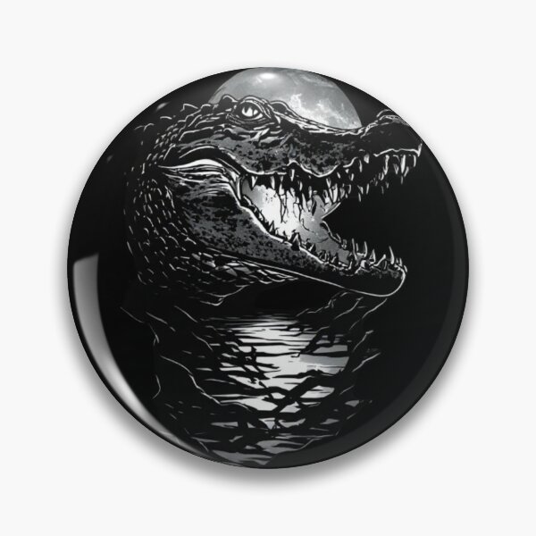 Item preview, The Crocodile of the Full Moon designed and sold by KinoDesign.