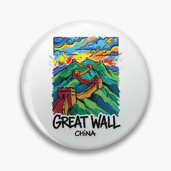 Item preview, Great Wall of China Travel Art Print designed and sold by Merch by Das Design Studio.