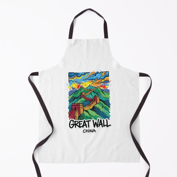 Artikelvorschau, Kunstdruck „Chinesische Mauer“ entworfen und verkauft von Merch by Das Design Studio.
