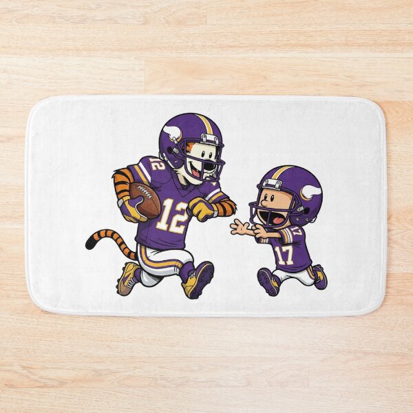 Item preview, Calvin And Hobbes Playing Football Fan Minnesota Team designed and sold by DamianRoy88.
