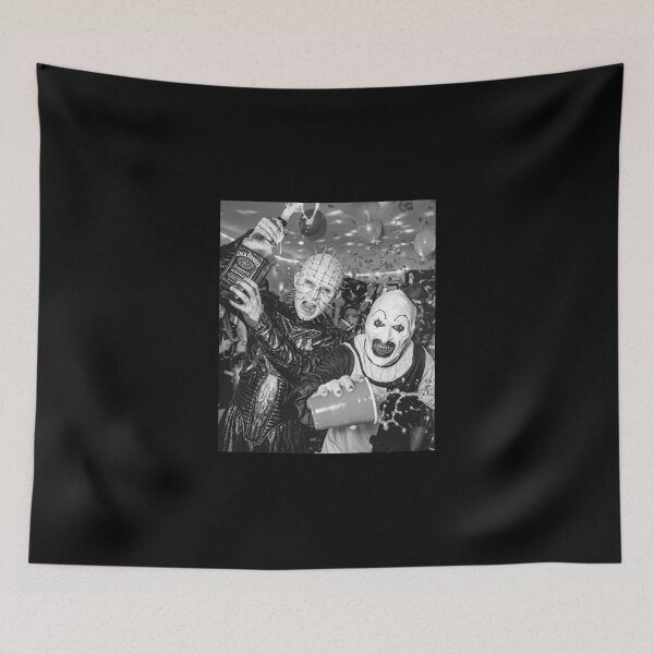 Item preview, Pinhead & Art The Clown Party HHN 2026 designed and sold by KendraBall.