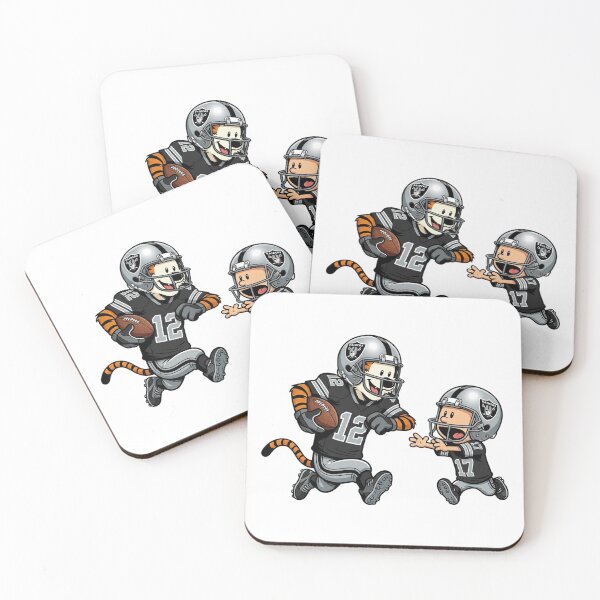 Item preview, Calvin And Hobbes Playing Football Fan Las Vegas Team designed and sold by DamianRoy88.