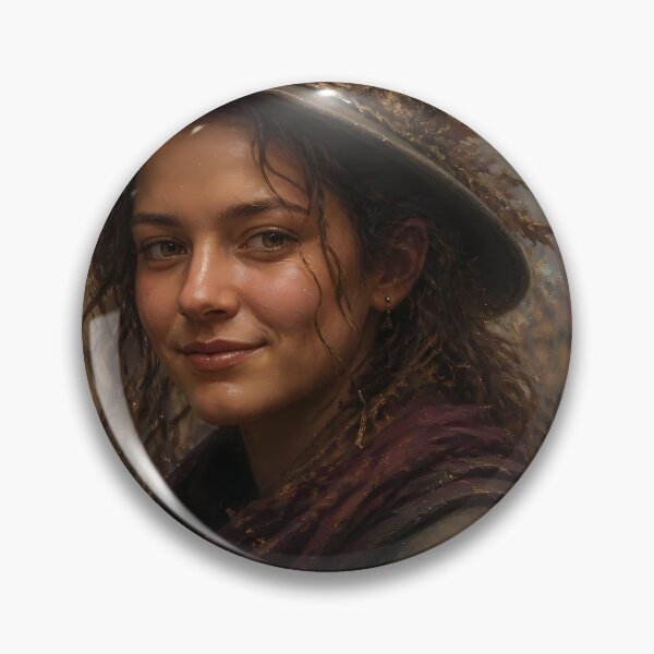 Item preview, Cinematic Watercolor Fantasy Girl Portrait designed and sold by Holub Art Studio & design.