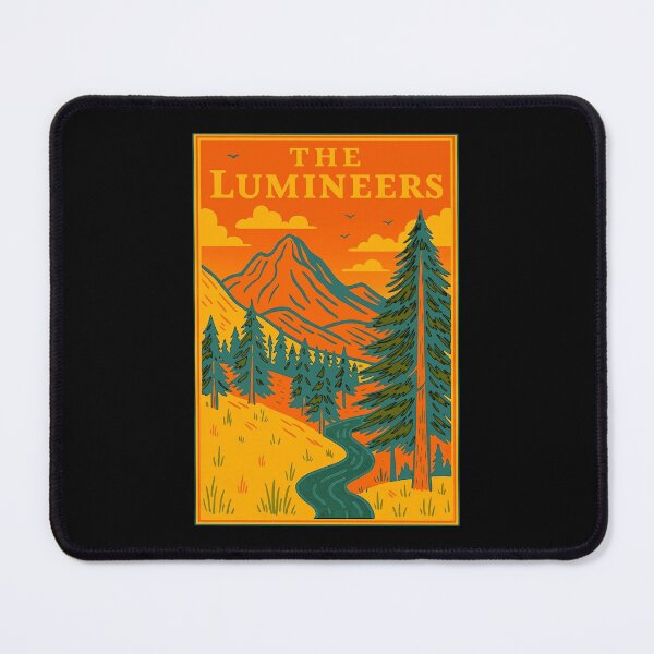 Item preview,  Vintage Folk Mountain Poster  designed and sold by anhy15.