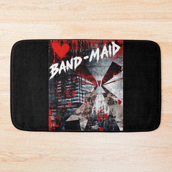 Item preview, BAND-MADS Red Heart Grunge  designed and sold by diaricesaltArt.