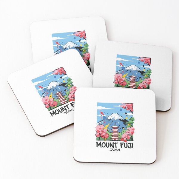 Item preview, Mount Fuji Japan Travel Art Print designed and sold by Merch by Das Design Studio.