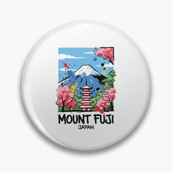 Item preview, Mount Fuji Japan Travel Art Print designed and sold by Merch by Das Design Studio.