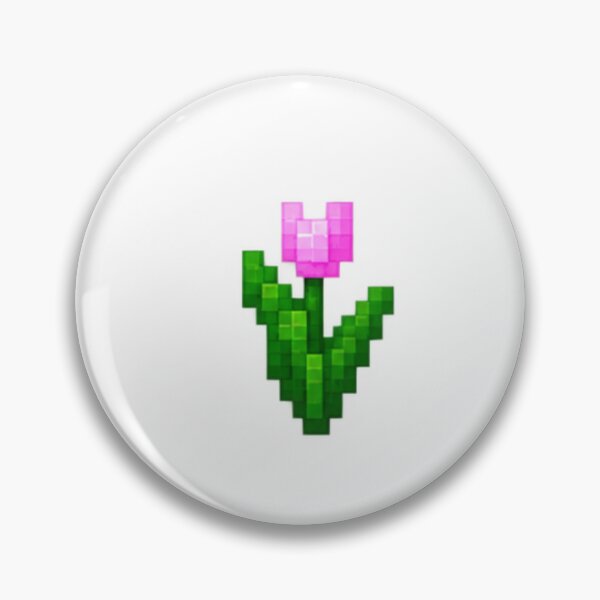 Item preview, Tulip rose pixel art designed and sold by vitrar.