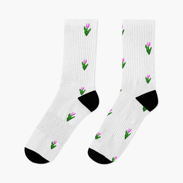 Item preview, Tulip rose pixel art designed and sold by vitrar.
