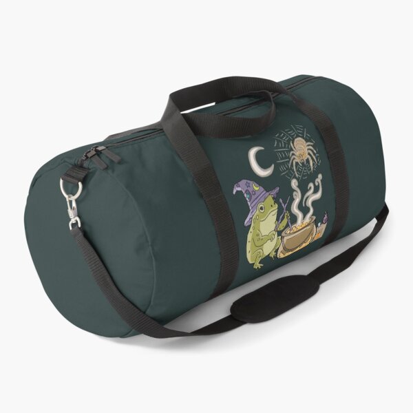Item preview, Frog Wizard Brewing Potion Halloween Cauldron Cottagecore designed and sold by LeshanArt.