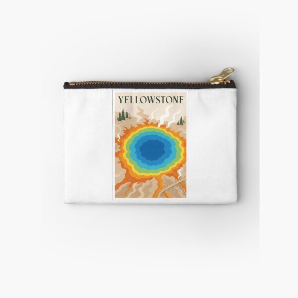 Item preview, Yellowstone Grand Prismatic Spring Poster designed and sold by Beyond Destinations.