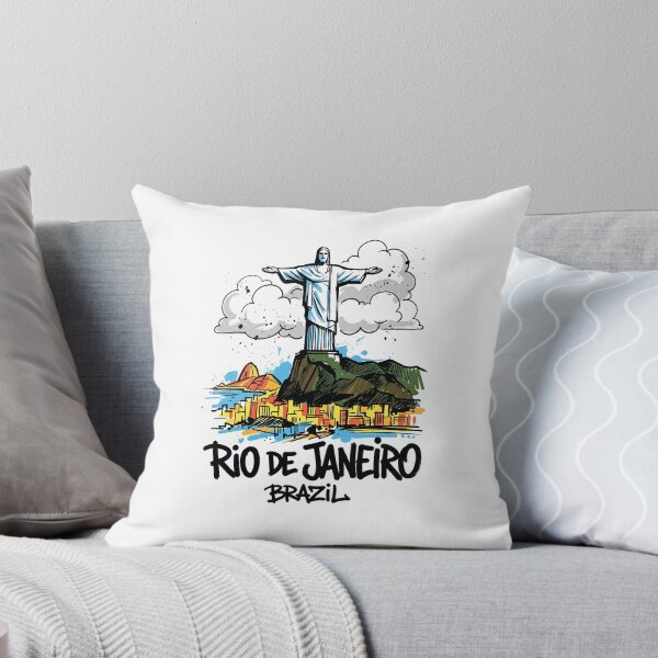 Item preview, Christ the Redeemer Rio Brazil Art Print designed and sold by Merch by Das Design Studio.