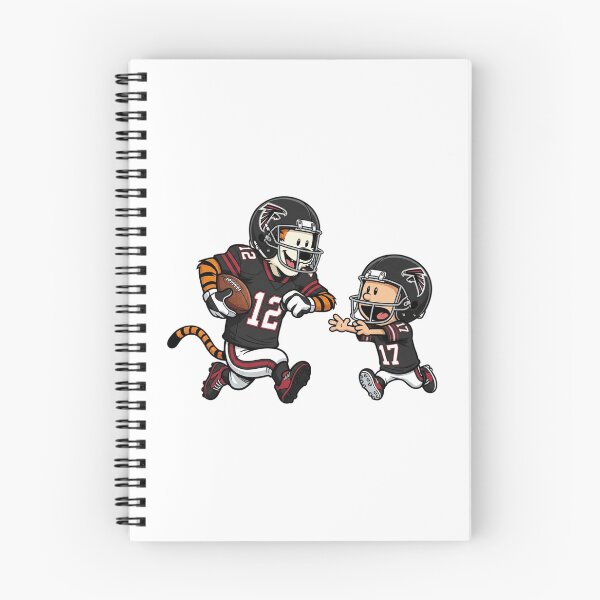 Item preview,  Calvin And Hobbes Playing Football Fan Atlanta Team designed and sold by DamianRoy88.