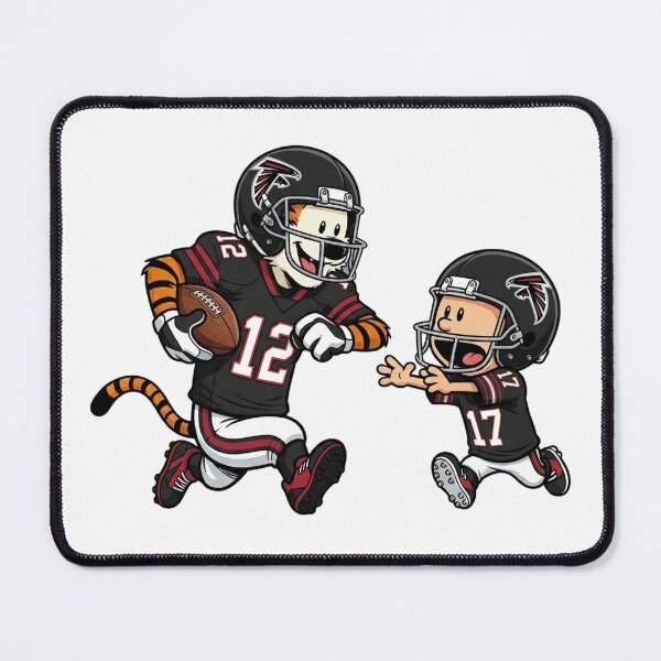 Item preview, Calvin And Hobbes Playing Football Fan Atlanta Team designed and sold by DamianRoy88.