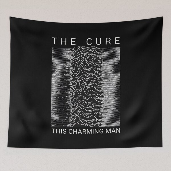Item preview, The Cures This Charmings Man Soundwaves designed and sold by ramostrangdArt.
