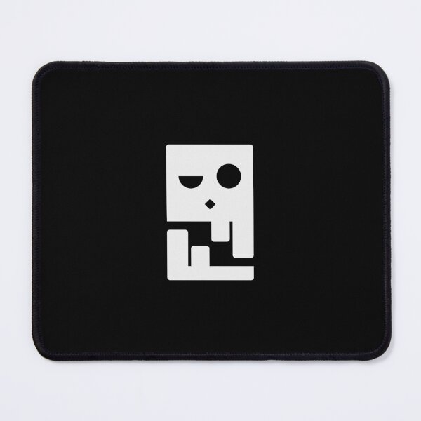 Item preview, Half Awake | Minimalist Blocky Skull designed and sold by offquote. by nttglyphs.