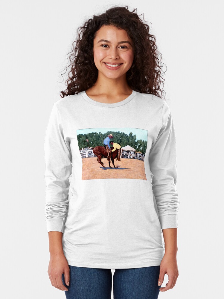 Alternate view of Cowboy Conundrum Long Sleeve T-Shirt
