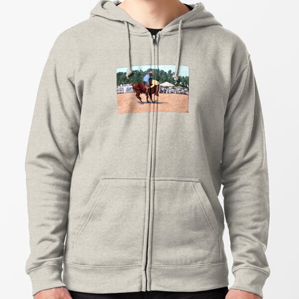 Cowboy Conundrum Zipped Hoodie