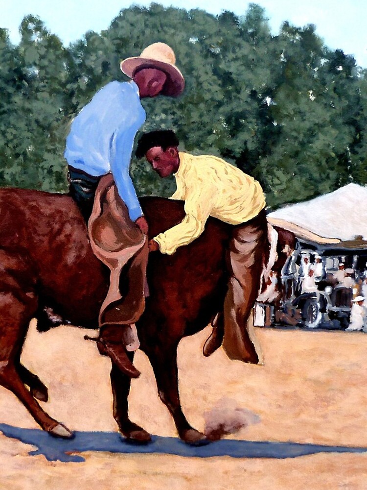 Thumbnail 5 of 5, iPhone Case, Cowboy Conundrum designed and sold by donnaroderick.