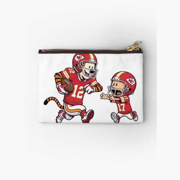 Item preview, Calvin And Hobbes Playing Football Fan Kansas City Team designed and sold by DamianRoy88.