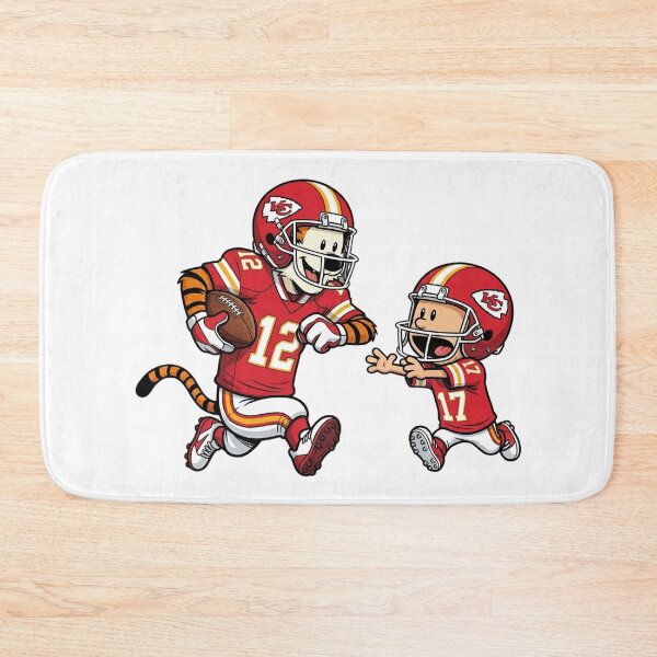 Item preview, Calvin And Hobbes Playing Football Fan Kansas City Team designed and sold by DamianRoy88.