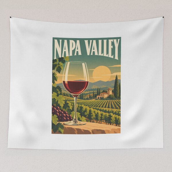 Item preview, Napa Valley Wine Country Sunset designed and sold by Beyond Destinations.