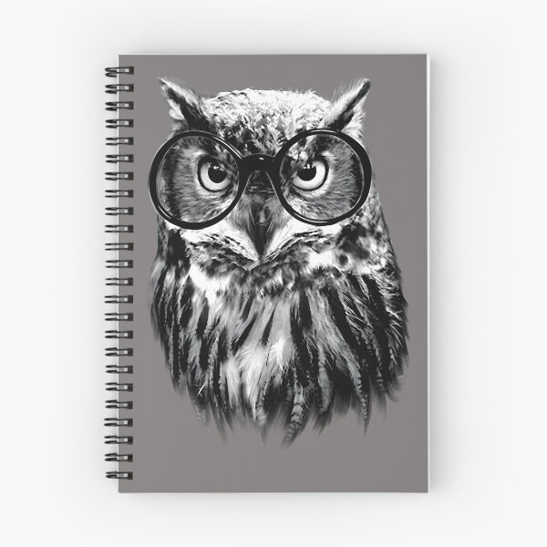 Item preview, Owl With Glasses Nature Animal Graphic Shirt designed and sold by Catspeachy.