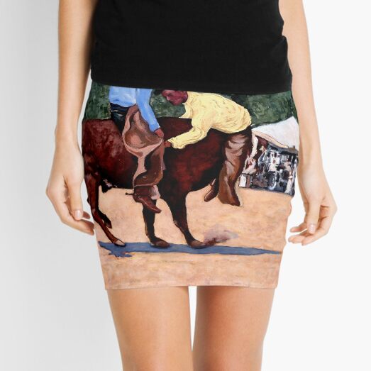 Cowboy Conundrum Mini Skirt